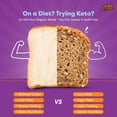 Schmidt Old Tyme 647 Multigrain Bread, Keto, Low Carb, 40 Cal, High ...