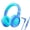 Blue, variant on Pedoxline Kids Headphones with Microphone, Foldable 85/94dB Safe Volume Stereo Adjustable over Ear Headphones for Kids, Girls, Boys, Children, Wired Kids Headphones for School Tablet-Black