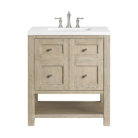 James Martin Vanities 330-V30-3Wz Breckenridge 30" Free Standing Single Basin Poplar Wood