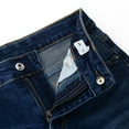 thumbnail image 6 of KIDSCOOL SPACE Big Boys Jeans,Kids Elastic Band Inside Ripped Holes Denim Pants,Deep Blue,9-10 Years, 6 of 6