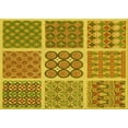 thumbnail image 1 of Ahgly Company Machine Washable Indoor Rectangle Transitional Dark Bisque Brown Area Rugs, 2' x 5', 1 of 7