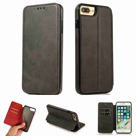 Dteck iPhone 6 6s Case, Premium PU Durable Leather Card Slots Wallet Folio Protective Shockproof Cover For iPhone 6 6s,