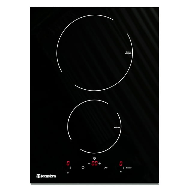 Parrilla de inducción Tecnolam DLIND38 2 zonas electrica touch empotrable