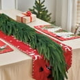 thumbnail image 6 of 24FT(4*6FT) Christmas Norfolk Pine Garland, Real Touch Faux Green Garlands, Winter Artificial Greenery Garland for Mantle, Stairs, Table, Fireplace, Indoor & Outdoor Christmas Decorations, 6 of 11
