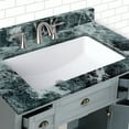 thumbnail image 4 of Miseno Mno2114ru Myers 22" X 16" Undermount Bathroom Sink - White, 4 of 5