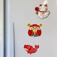 thumbnail image 4 of Gwong Decoración hogareña Muestra de la exhibición del refrigerador que no se desvanece de la mano de obra adorable 3D Frigorífico gatos forma imanes para la oficina Gwong 21060477, 4 of 6