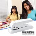 thumbnail image 4 of Single Hole Punch One Hole Puncher For Crafts Manual Single Hole Punching Machine 0.24inch Hole Puncher With Skid-Resistant Base For Scrapbook Paper Art Project handsome, 4 of 6
