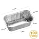 thumbnail image 2 of Moldes para hornear MOACOCK Mini Loaf, 1 kg, aluminio, 6 x 9 x 5 cm, paquete de 100, 2 of 6