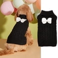 thumbnail image 4 of Comfortable Winter Pet Sweater with Bowknot Decoration - Soft, Breathable, Easy-to-Wear Dog Sweater and Cat Vest for Pet Supplies, 4 of 8