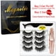 thumbnail image 1 of MB 4 pares 5 pestañas magnéticas juego de pinzas para delineador de ojos 3D pestañas de visón pestañas postizas artificiales naturales para Faux Cils magnetique Tan Jianjun unisex, 1 of 2
