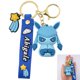 thumbnail image 1 of Llavero mexicano personalizado de dibujos animados 3D con correa para la muñeca, accesorios para coche, bolsa, adorno, muñeca, llaveros dorados de PVC, regalo, llavero 3d, 1 of 4