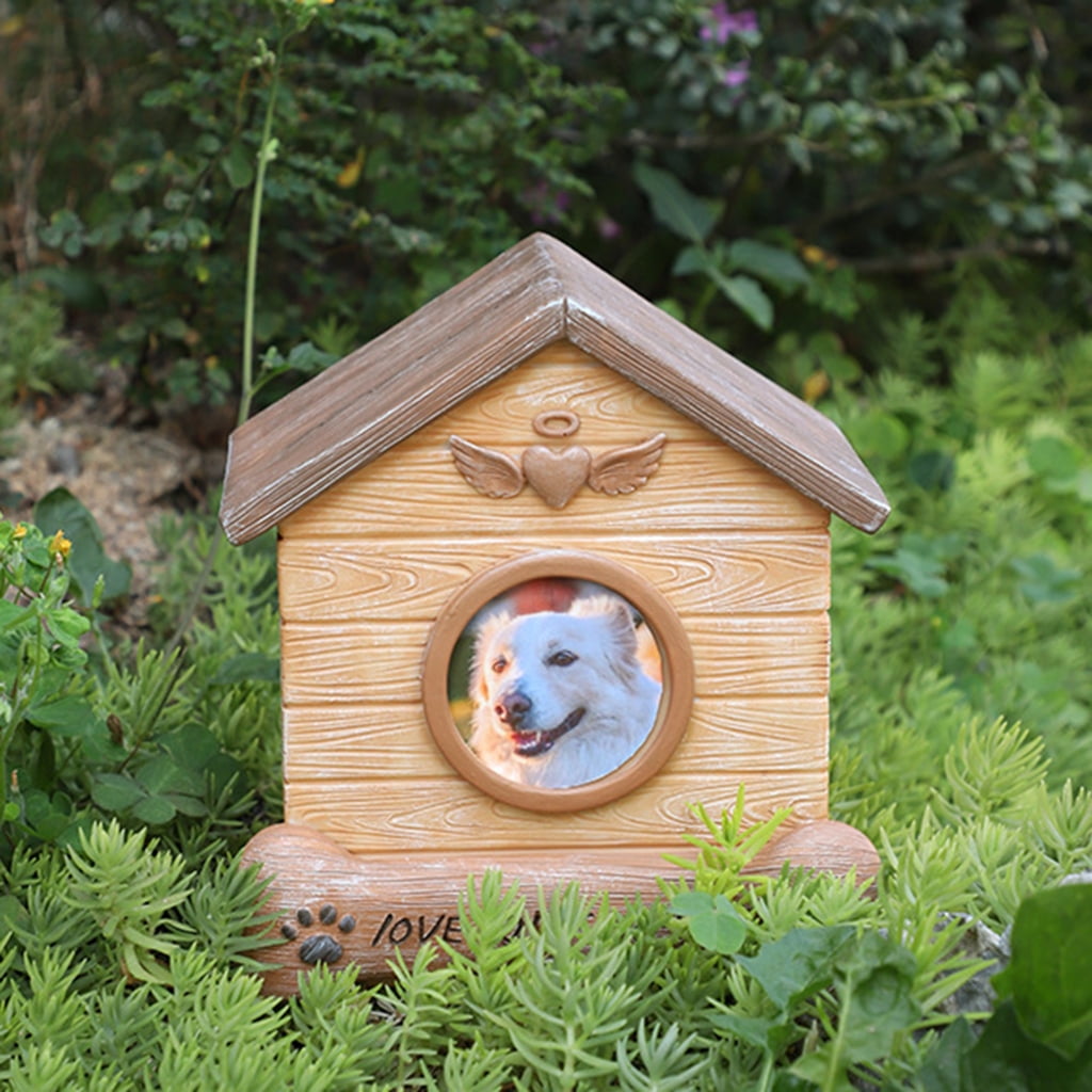 Pet Cremation Urn for Dogs Cats Ashes Resin Memorial Urn Keepsakes Ashes Box