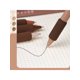 thumbnail image 4 of 1box Ins Style Push Ballpoint Pens, Super Soft, European Packaging, High Appearance, 0.5mm Refill, For Practicing Problems, 4 of 5