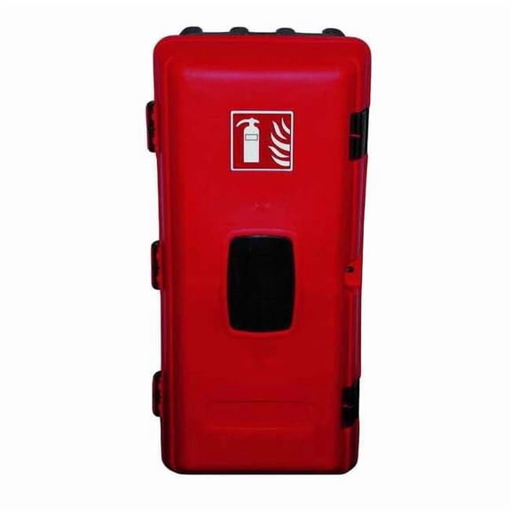 Jonesco Fire Extinguisher Cabinet, Surface Mount, 23 1/2 in Height, 10 lb JEBE06