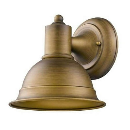 

1500RB-Acclaim Lighting-Colton - One Light Outdoor Wall Lantern - 8 Inches Wide by 8.25 Inches High-Raw Brass Finish