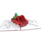 thumbnail image 1 of Tarjeta de felicitación de Navidad 3d, tarjeta de mensaje de bendición tridimensional plegable portátil para vacaciones de Navidad, 1 of 5