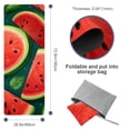 thumbnail image 4 of Watermelon Yoga Mat Towel with Storage Bag, 72.8"x26.8", Suitable for Yoga, Pilates, Fitness - Yoga Blankets, Yoga Towel, Yoga Mat Towel, 4 of 6