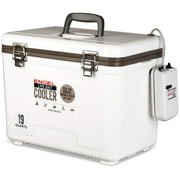 ENGEL 19 Qt Live Bait Cooler with 2-Speed Portable Aerator Pump - Orange