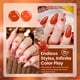 thumbnail image 4 of Set de esmaltes en gel Beetles Fall, 6 colores, naranja, marrón y burdeos, 4 of 8
