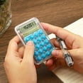 thumbnail image 5 of Uxcell Desktop Calculator, 2 Pack 8 Digit Mini Pocket Portable Desk Calculator Standard Function Style 1, Pink, 5 of 5