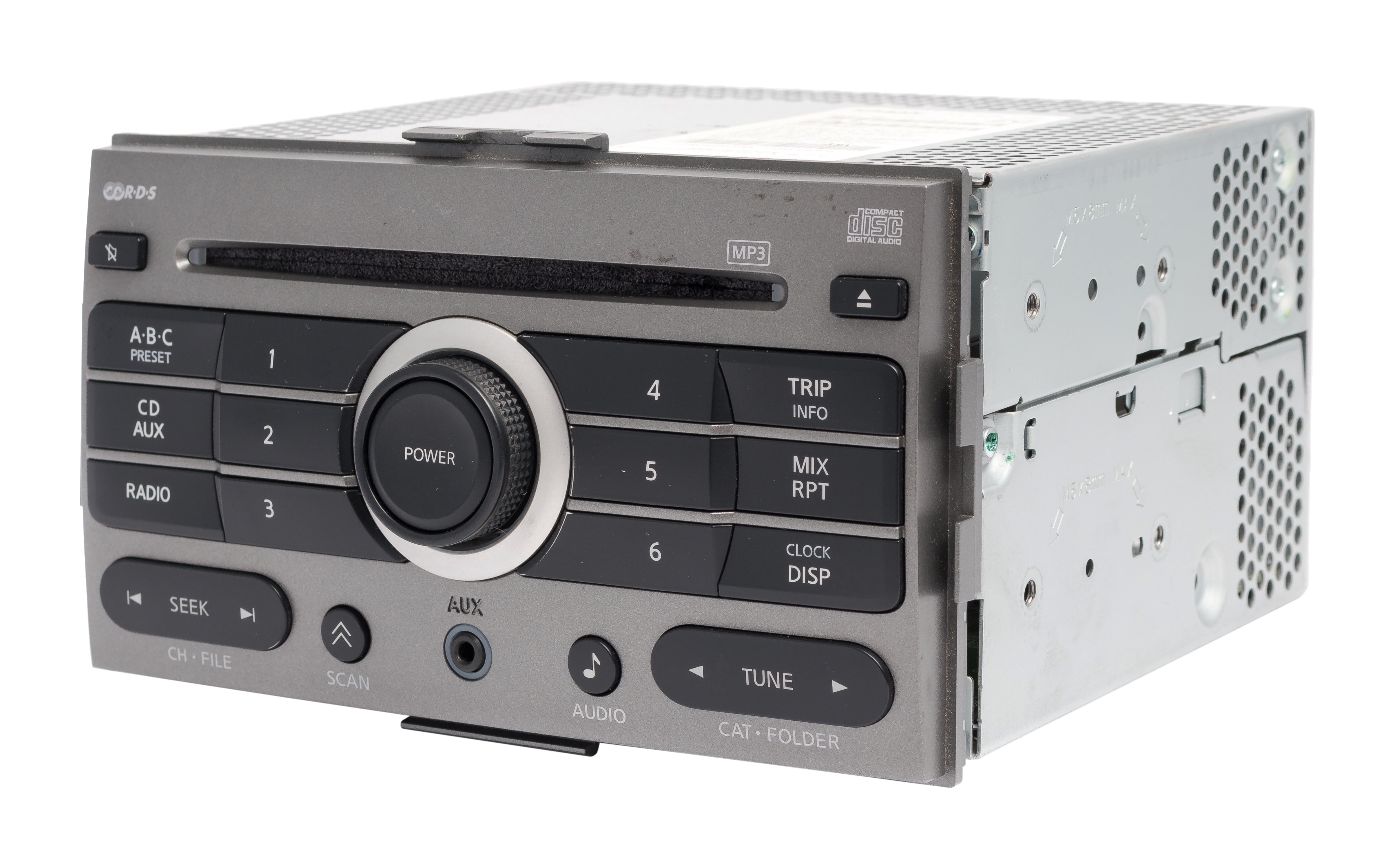 Restored 2009 Nissan Sentra AMFM Radio with CD MP3 Player Aux Port Part Number 28185ZJ60D (Refurbished)