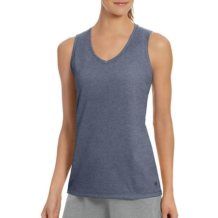 Champion Cotton Tank Top - Champion Vapor® Cotton Tank - Size - XL - Color - Imperial Indigo Heather