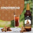 thumbnail image 2 of Syruvia Gingerbread Syrup Pure Cane Coffee Flavoring Syrup, 25.4 fl Oz, 2 of 6