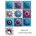 thumbnail image 1 of Azulejos de superficie mate con patrón Retro, 10 Uds., cubiertas de transferencia adhesivas para cocina, baño, mesas, suelo, calcomanías artísticas de pared resistentes Tan Jianjun  unisex, 1 of 2