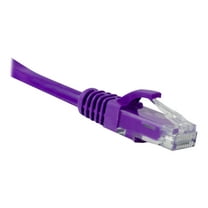 ENET - Patch cable - RJ-45 (M) to RJ-45 (M) - 15 ft - UTP - CAT 6 - molded, riser, snagless - purple