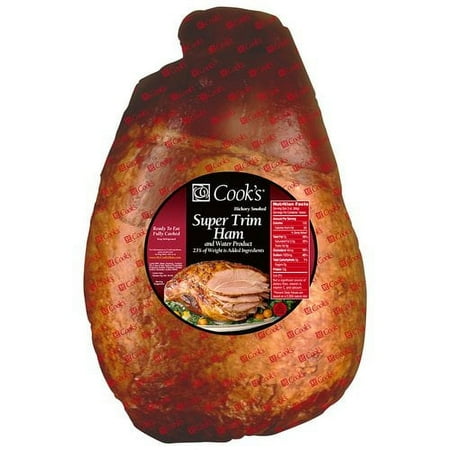 Cook's Traditional Hickory Smoked Bone-In Whole Ham , 8.0 - 12.0 lb