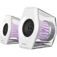 thumbnail image 1 of Edifier G2000 Pro Bluetooth Computer Speakers with 7.1 Virtual Surround Sound, RGB Lighting, USB & Aux Input - Ideal Gaming Desk Accessories for PC, PS5, Xbox (White), 1 of 7