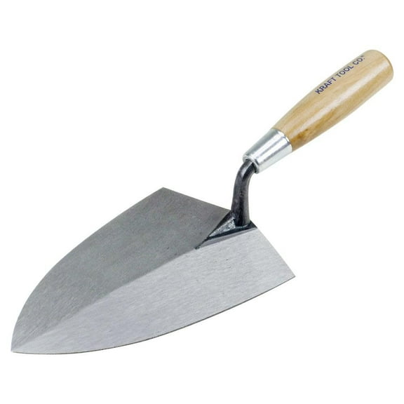 Kraft Tool GG441 7"x4-3/8" Buttering Trowel w/Wood Handle