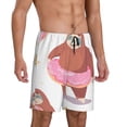 thumbnail image 2 of Gaeub Sloth with Donuts1 Printed Men's Short Pajama Pants, Lightweight Lounge & Sleep Bottoms Keep You Cool - XX-Large, 2 of 9