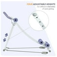 thumbnail image 6 of Resenkos Foldable Ab Machine, Ab Workout Equipment, Adjustable Angles & Resistance Bands, for Core and Stomach Exercise, Compact, 6 of 7