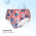 thumbnail image 3 of Pofeuu America Flags Print Boy's Briefs Toddler Boys' Underwear, Organic Cotton, Comfort Briefs-X-Large, 3 of 7