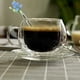 thumbnail image 4 of Cucharas para café expreso, minicuchara para café con leche con forma de lirio multicolor, cucharitas pequeñas de vidrio para té, cuchara mezcladora con varilla para revolver, 4 of 6