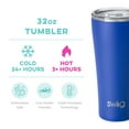 thumbnail image 2 of Swig Life 32oz Tumbler | Insulated Stainless Steel Travel Tumbler | Royal, 2 of 5
