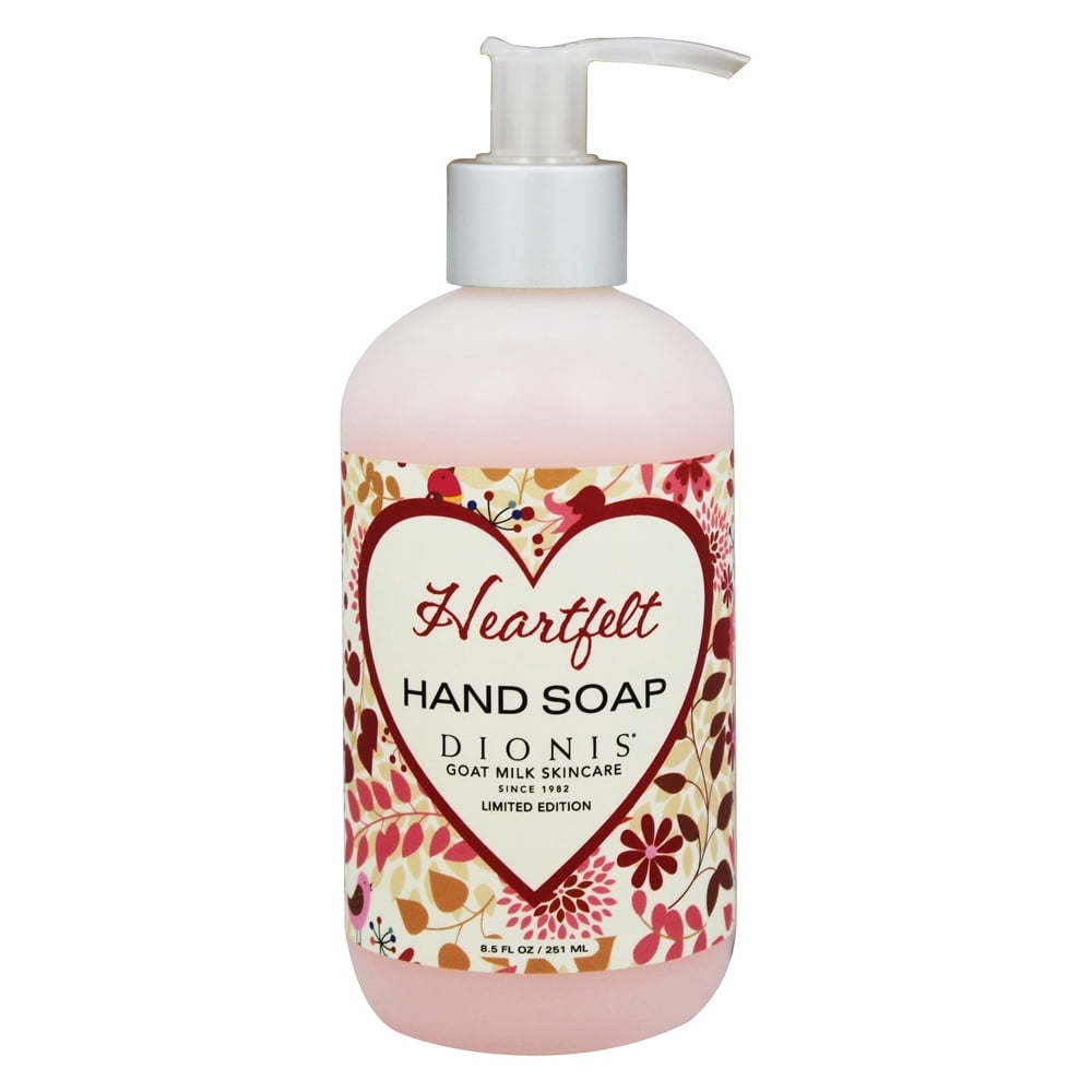 Dionis Goat Milk Skincare Liquid Hand Soap Heartfelt 8.5 oz