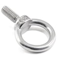 thumbnail image 4 of LinenLoon 12Pcs M6 Lifting Eye Bolts, 304 Stainless Steel Male Thread Machinery Shoulder Ring Eye Bolt Heavy Duty, 4 of 5