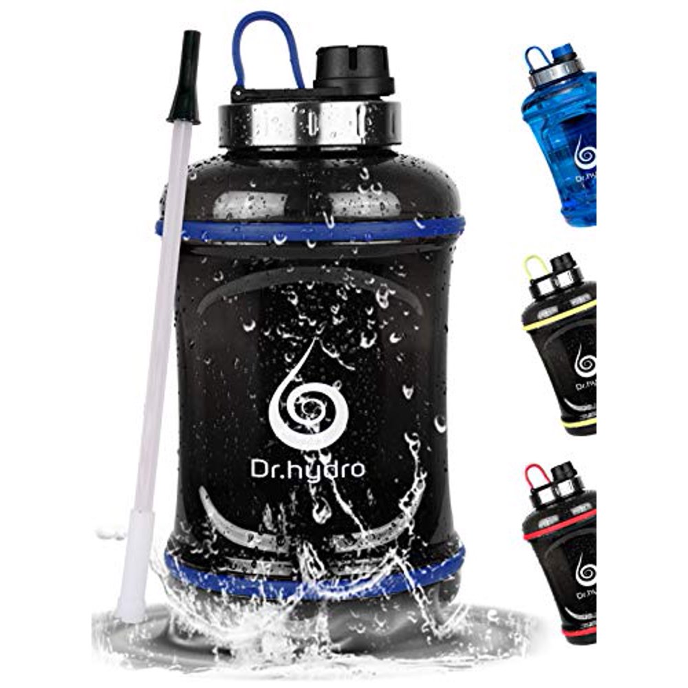 DR.HYDRO 3.2L Gallon Water Bottle with Straw BPA Free Large Water