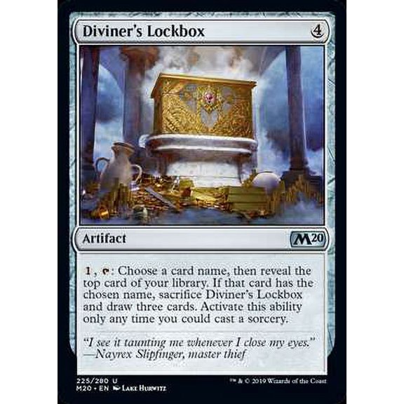 MtG Core Set 2020 Diviner's Lockbox #225