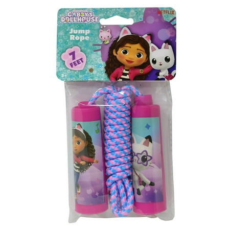 Gabby's Dollhouse Paddle Ball & Gabby's Dollhouse OPP Jump Rope-Bag