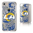 thumbnail image 3 of Los Angeles Rams iPhone Clear Paisley Design Case, 3 of 5