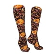 thumbnail image 3 of Naloa Woodland Creatures Floral High Stockings Women Thigh High Stockings Over Knee Long Stockings-One Size, 3 of 8