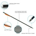 thumbnail image 3 of LELINTA 20 Inches Hunting Archery Bolts 12pcs Crossbow Carbon Arrow Spine with 4" Vane For Recurve/composite bow Archery, 3 of 8