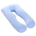 thumbnail image 2 of 47" U Shaped Pillow, Total Body Support Pillow for Pregnancy Hypoallergenic, Comfortable Maternity Body Painting, Memory Foam Pillows for Pregnant Women, Supports Back, Hips, Legs & Belly, 2 of 8