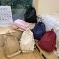 thumbnail image 3 of FUZHIQ Basic School Backpack for Ages 6-14 Waterproof Dual Side Storage Pockets Breathabl Straps Casual Student Bookbag, Pink, 3 of 8
