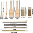 thumbnail image 2 of 10 PCS Pottery Glaze Brushes Ceramic Brush Set for Pottery Ceramic Painting Acrylic Watercolor Painting Artist Rock, 2 of 5