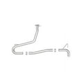 thumbnail image 5 of aFe Power Takeda 2-1/2in 304 Stainless Steel Axle-Back Exhaust System w/o Muffler Hyundai Kona 18-21 L4-1.6L (t) 49-37017NM, 5 of 5