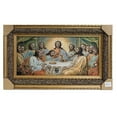thumbnail image 1 of 17.5 X 29.5" Last Supper Framed Tapestry, 1 of 1